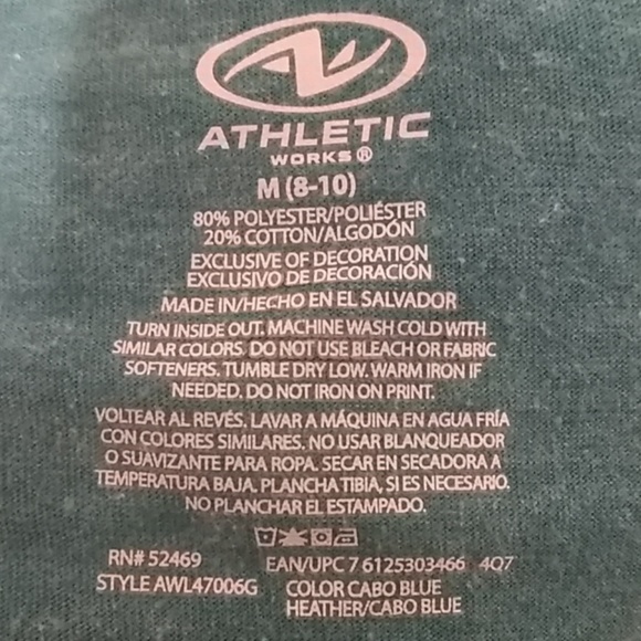 Teal Athletic Works Top size M - Picture 7 of 7